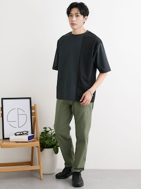 「nissen（ニッセン）のアイテム」を使った、nissen Mens Modelsさん（メンズ・177cm）の夏コーディネート