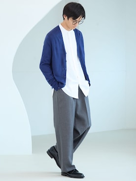 「nissen（ニッセン）のアイテム」を使った、nissen Mens Modelsさん（メンズ・178cm）の秋コーディネート