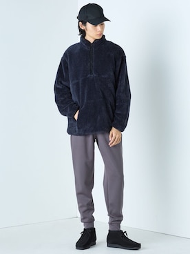「ジョガーパンツ」｜nissen Mens Modelsさん（メンズ・183cm）の秋コーディネート