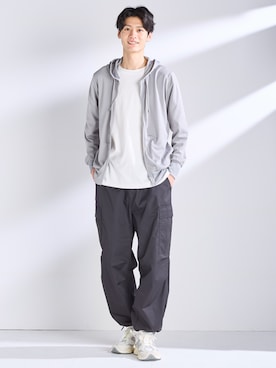 nissen Mens Modelsさん（メンズ・185cm）の春コーディネート