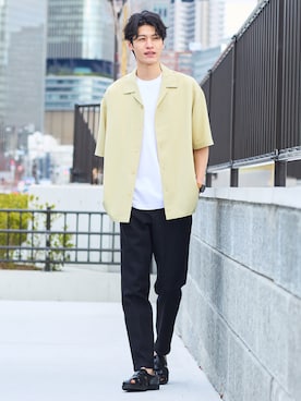 nissen Mens Modelsさん（メンズ・185cm）の春コーディネート