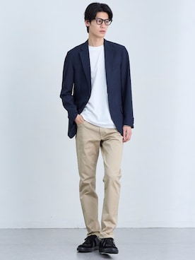 「アイテム（フォーマルスーツ/小物）」を使った、nissen Mens Modelsさん（メンズ・185cm）の夏コーディネート