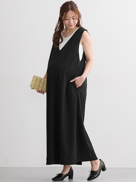 「nissen（ニッセン）のアイテム」を使った、nissen Maternity Modelsさん（レディース・160cm）の春コーディネート