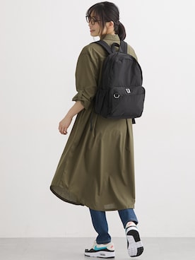 「nissen（ニッセン）のアイテム（マタニティウェア/グッズ、ブルー系）」を使った、nissen Maternity Modelsさん（レディース・160cm）の春コーディネート