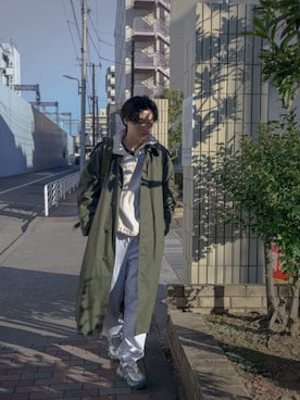 「grounds（グラウンズ）のアイテム」を使った、cowwwwさん（メンズ・178cm）の冬コーディネート