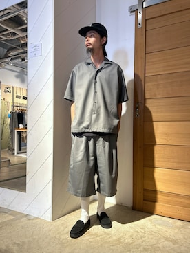 「SILAS（サイラス）のアイテム（帽子）」を使った、yo4hito0911さん（メンズ・174cm）の夏コーディネート