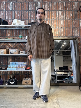 「SILAS(サイラス)のアイテム」を使った、yo4hito0911さん(メンズ・174cm)の秋コーディネート