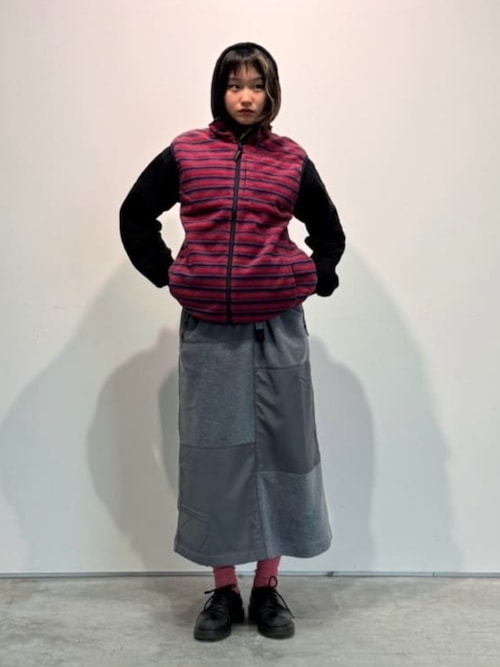 Gramicci(グラミチ) スカート THERMAL FLEECE PATCH SKIRT Gramicci(グラミチ) スカート THERMAL FLEECE PATCH SKIRT