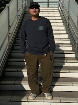 Gramicciさん（メンズ・175cm）の秋コーディネート