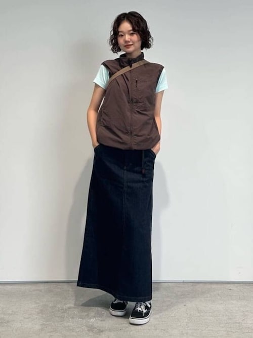 T. japan denim skirt デニムスカート 36 ジャパニーズデニムスカート｜JAPANESE DENIM SKIRT｜Gramicci