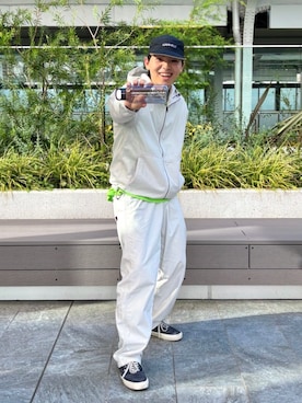 「アイテム（アウトドア/スポーツ）」を使った、Gramicciさん（メンズ・168cm）の秋コーディネート