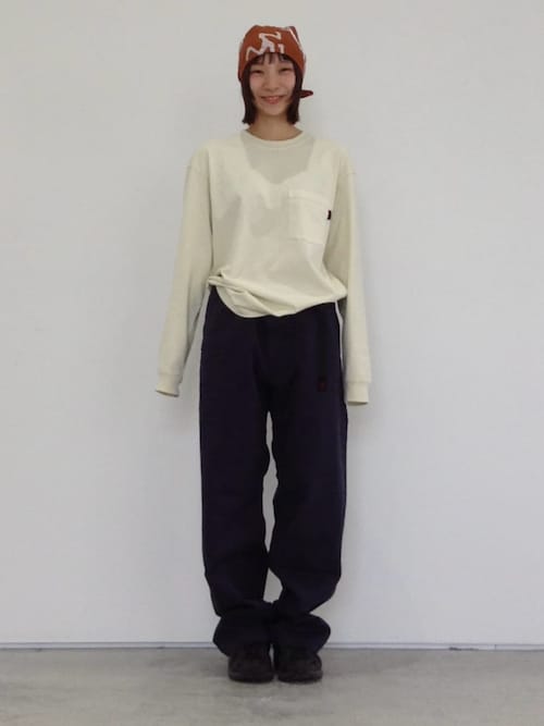 トップス Pigment Dyed L/S Hooded Tee COOTIE PRODUCTIONS/Pigment Dyed L/S Hooded Tee（Black