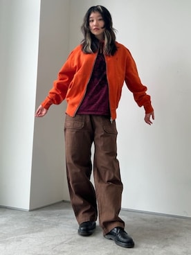 Gramicciさん（レディース・158cm）の秋コーディネート