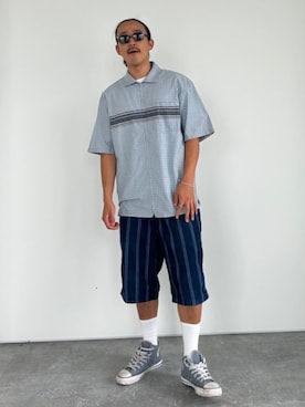 Gramicciさん(メンズ・175cm)の夏コーディネート