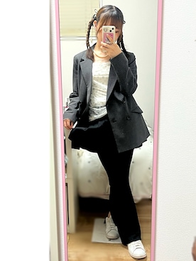 「Lattice（Lattice）のアイテム」を使った、桃さん（レディース・155cm）の夏コーディネート