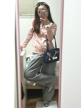 「Handmade（ハンドメイド）のアイテム」を使った、桃さん（レディース・155cm）の夏コーディネート