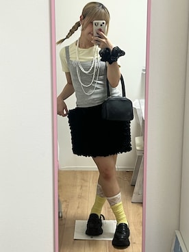 「Lattice（Lattice）のアイテム」を使った、桃さん（レディース・155cm）の夏コーディネート