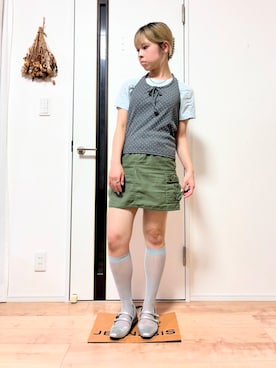 桃さん(レディース・155cm)の秋コーディネート