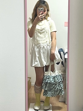 桃さん(レディース・155cm)の夏コーディネート