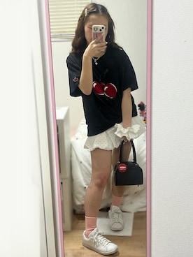 桃さん(レディース・155cm)の春コーディネート