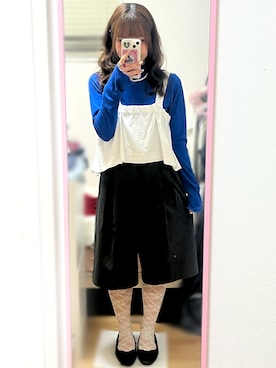 「tutuanna（チュチュアンナ）のアイテム」を使った、桃さん（レディース・155cm）の春コーディネート