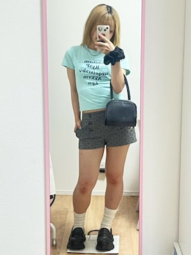 桃さん(レディース・155cm)の夏コーディネート
