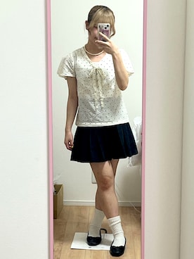 桃さん(レディース・155cm)の夏コーディネート