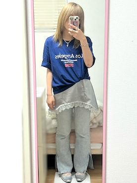 「3coins（3coins）のアイテム」を使った、桃さん（レディース・155cm）の夏コーディネート