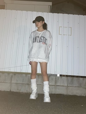 「アイテム（レッグウェア）」を使った、Haoさん（レディース・149cm）の秋コーディネート