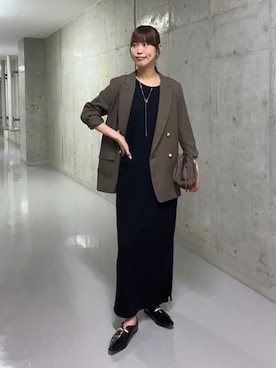 「アイテム（その他シューズ）」を使った、kotoneさん（レディース・166cm）の秋コーディネート