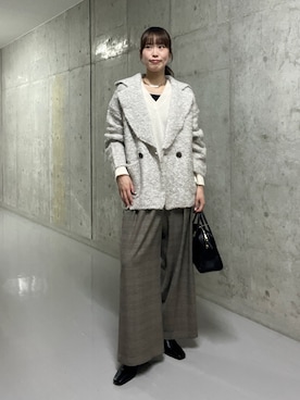 「アイテム（その他アウター）」を使った、kotoneさん（レディース・166cm）の秋コーディネート