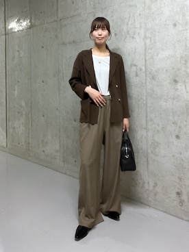 「アイテム（ジャケット/アウター）」を使った、kotoneさん（レディース・166cm）の夏コーディネート