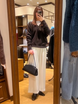 「高身長女子」｜kotoneさん（レディース・166cm）の冬コーディネート