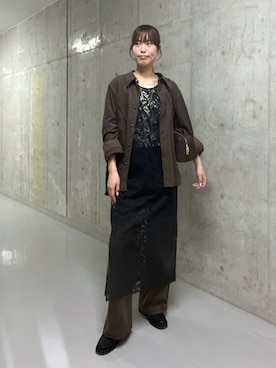 「アイテム（その他アウター）」を使った、kotoneさん（レディース・166cm）の夏コーディネート