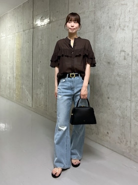 「アイテム（トップス）」を使った、kotoneさん（レディース・166cm）の夏コーディネート