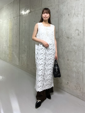「アイテム（その他シューズ）」を使った、kotoneさん（レディース・166cm）の夏コーディネート
