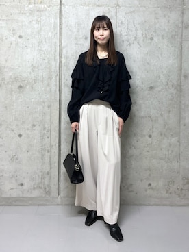 kotoneさん（レディース・166cm）の冬コーディネート