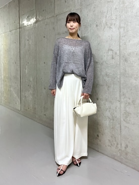 「RIVE DROITE（リヴドロワ）のアイテム（サンダル）」を使った、kotoneさん（骨格ウェーブ・レディース・166cm）の夏コーディネート