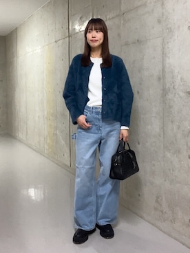 「RIVE DROITE（リヴドロワ）のアイテム（アクセサリー）」を使った、kotoneさん（レディース・166cm）の秋コーディネート