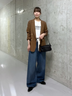 「アイテム（ジャケット/アウター）」を使った、kotoneさん（レディース・166cm）の夏コーディネート