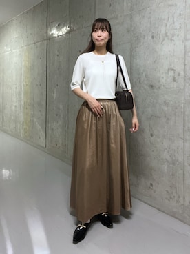 「アイテム（その他シューズ）」を使った、kotoneさん（レディース・166cm）の夏コーディネート