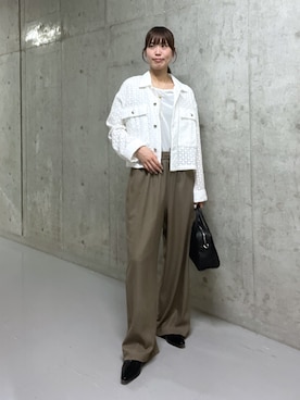 「アイテム（その他アウター）」を使った、kotoneさん（レディース・166cm）の夏コーディネート