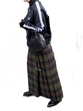 「FRED PERRY（フレッドペリー）のアイテム（ブルゾン）」を使った、ヨシカワさん（レディース・158cm）の秋コーディネート