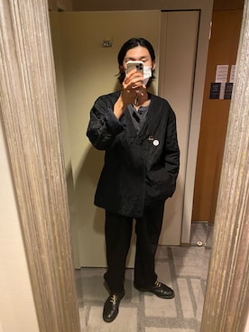 「KIJI（キジ）のアイテム」を使った、genさん（メンズ・178cm）の秋コーディネート