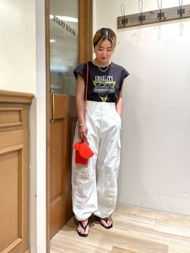 竹田優紀さん(レディース・148cm)の秋コーディネート