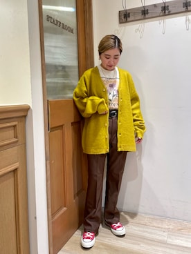 竹田優紀さん(レディース・148cm)の秋コーディネート