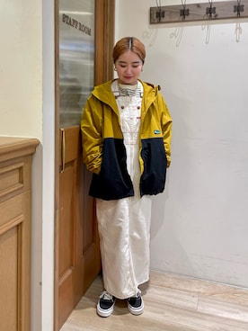 竹田優紀さん（レディース・148cm）の春コーディネート