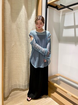 竹田優紀さん（レディース・148cm）の秋コーディネート