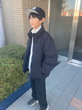 「キッスコーデ」｜やあこさん（レディース・156cm）の冬コーディネート