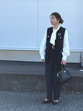 「OPAQUE.CLIP（オペークドットクリップ）のアイテム」を使った、Rabi*さん（レディース・158cm）の春コーディネート